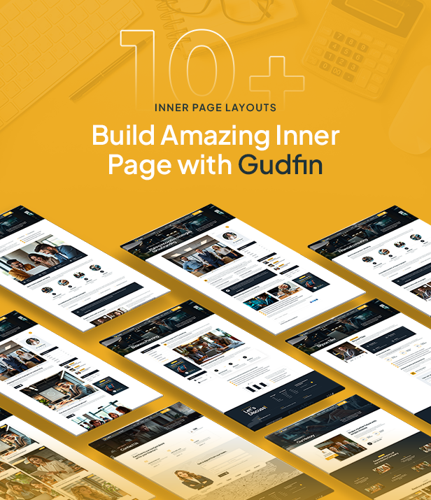 Gudfin - Accounting and Finance Management WordPress Theme