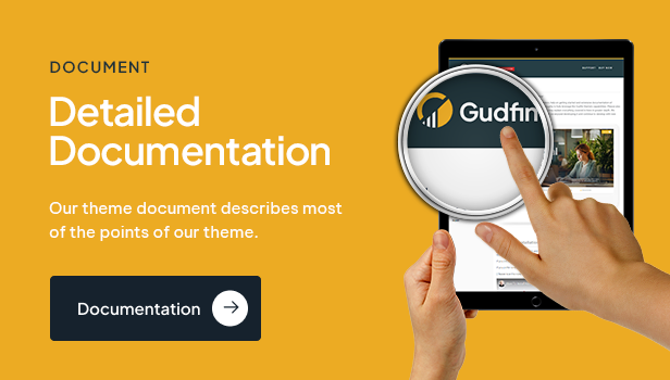 Gudfin - Accounting and Finance Management WordPress Theme