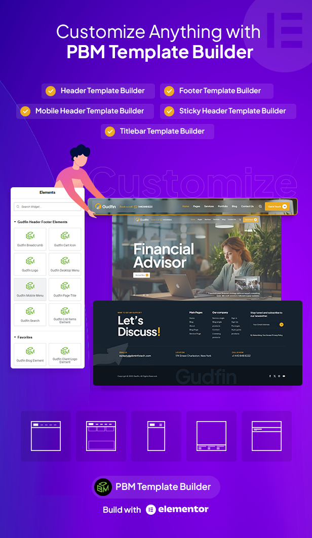 Gudfin - Accounting and Finance Management WordPress Theme